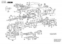 Bosch 0 601 581 941 GST 60 PBAE Orbital Jigsaw 110 V / GB Spare Parts GST60PBAE